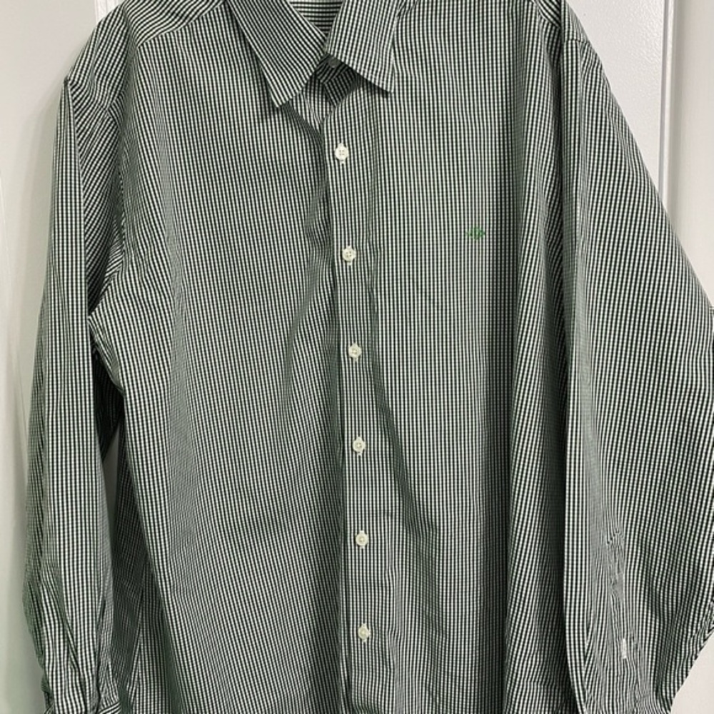 J. Hilburn Green Custom Shirt-XL